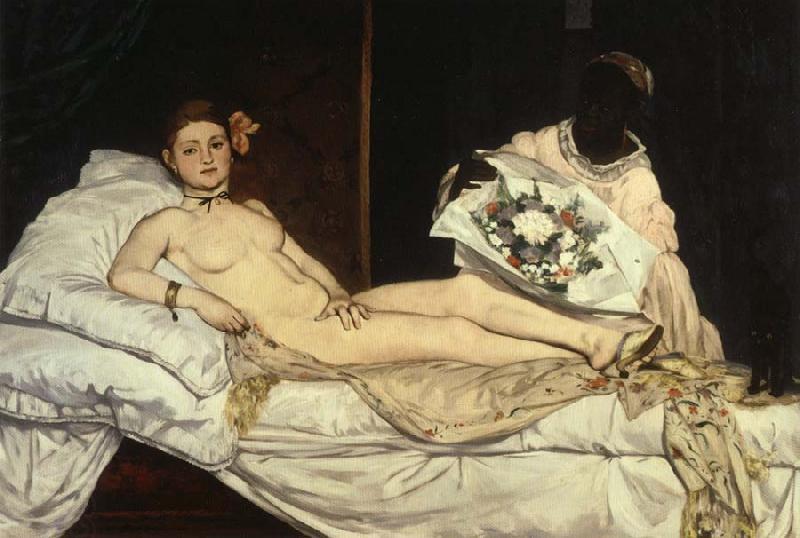 Edouard Manet Olympia oil painting picture